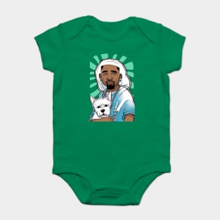 Rappers with Puppies Baby Bodysuit